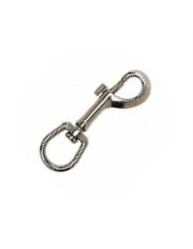 Snap hook with swivel SS 90mm