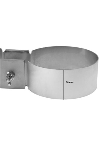 Obejmy TecLine na butle 140 mm - 2x7, 2x8L