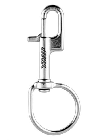 Snap hook with swivel SS 120mm