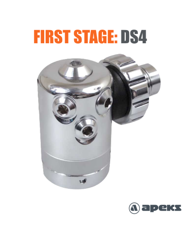 Apeks DS4 first stage diving regulator