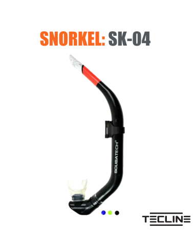 SK 04 Schnorchel mit Ventil und Freetop