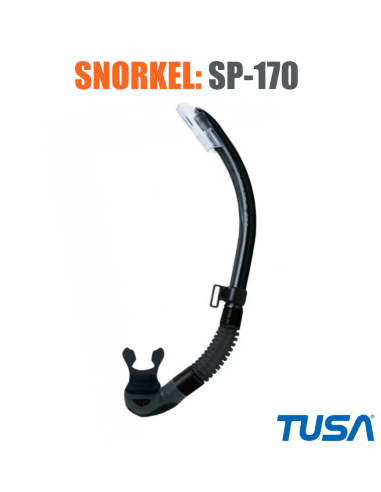 Tusa PLATINA II HYPERDRY SP-170 snorkel