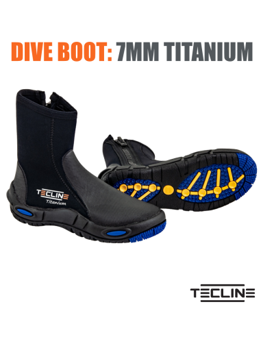 TecLine Titanium Comfort 7mm Diving boot