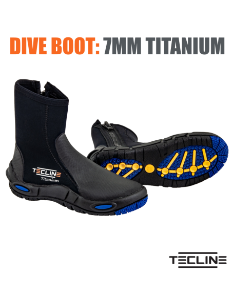 TecLine Titanium Comfort 7mm Diving boot