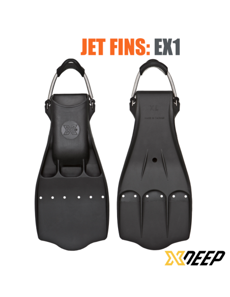 xDeep EX1 - JET Flossen mit moderner Technik