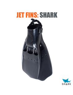 SharkTec Jet - rubber fins
