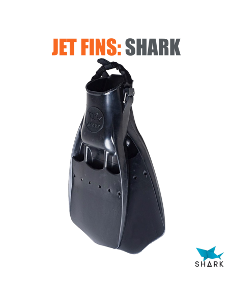 SharkTec Jet - rubber fins