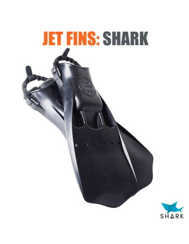 SharkTec Jet - ailerons en caoutchouc
