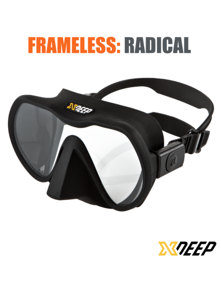 Maska do nurkowania xDeep Frameless RADICAL