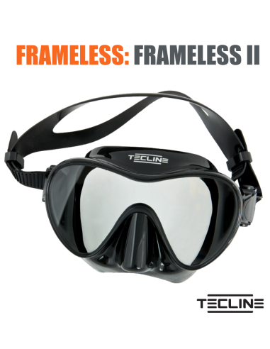 TecLine Frameless II diving mask