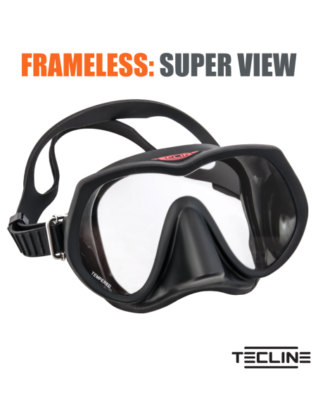 TecLine SUPER VIEW Diving Mask