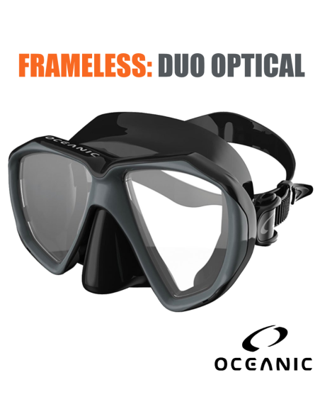 Oceanic DUO optical diving mask