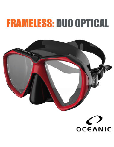 Oceanic DUO optical diving mask