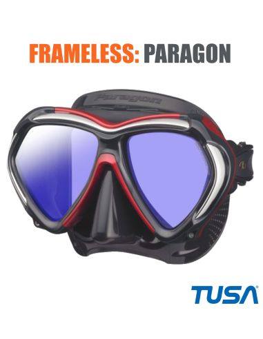 Masque optique de plongée Tusa "-" PARAGON