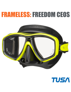 Tusa FREEDOM CEOS '+' optische Tauchmaske 2