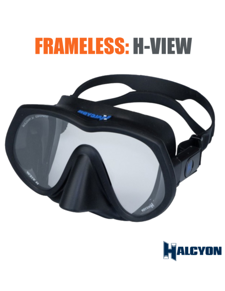 Halcyon H-VIEW diving mask