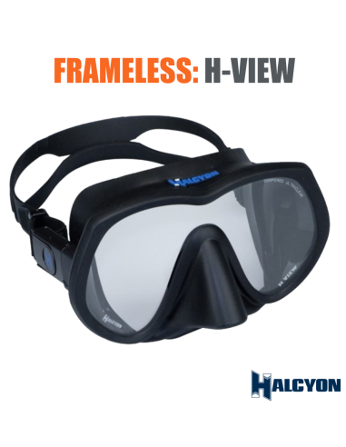 Halcyon H-VIEW diving mask