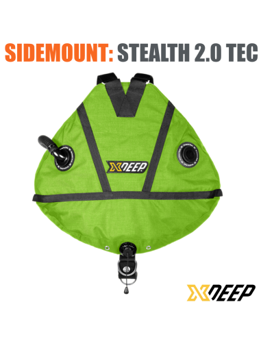 xDeep STEALTH 2.0 Tec Set – Advanced Sidemount System for Technical Diving