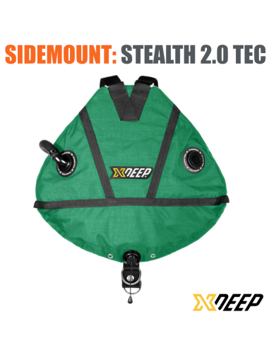 xDeep STEALTH 2.0 Tec Set – Advanced Sidemount System for Technical Diving