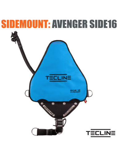 Zestaw SideMount TecLine BCD SIDE 16