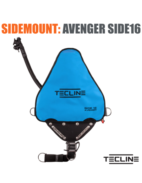 Zestaw SideMount TecLine BCD SIDE 16