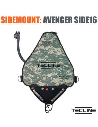 Zestaw SideMount TecLine BCD SIDE 16