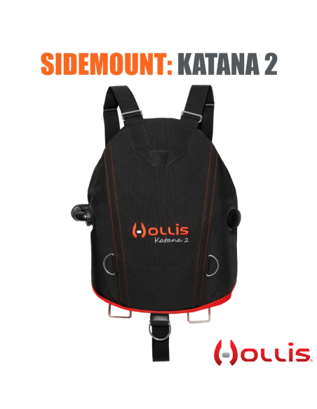 Zestaw sidemount Holis KATANA 2