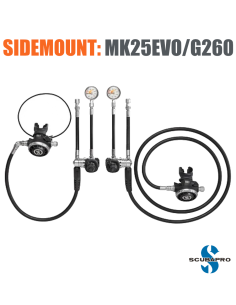 Conjunto ScubaPro MK25 EVO / G260 | Rendimiento Excepcional para Buceo
