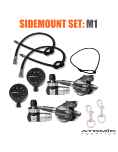 Atomic M1 Sidemount | Reguladores de Alto Rendimiento para Buceo Técnico