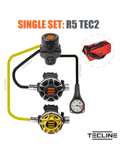 TecLine R5 TEC2 + OCTO + SPG – Advanced Regulator Set for Divers