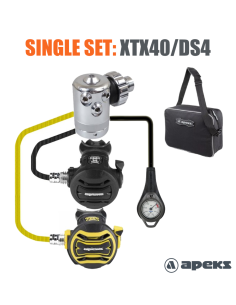 Apeks XTX40/DS4 + OCTO + SPG - Innovative Diving Regulator Set
