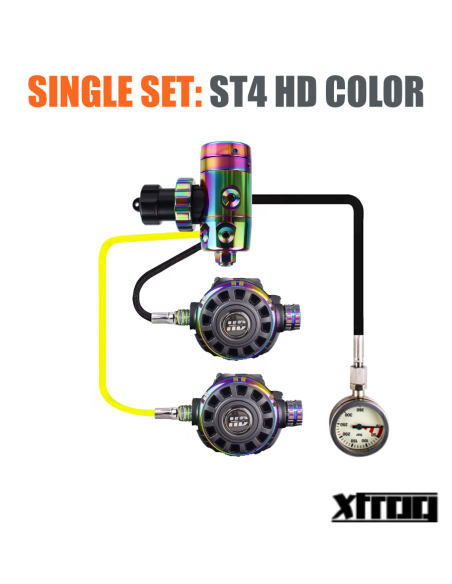 Automat oddechowy do nurkowania  xFROG ST4E +OCTO +SPG
