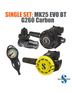 ScubaPro MK25 EVO BT / G260 Carbon + R105 Octo - High-Performance Regulator System