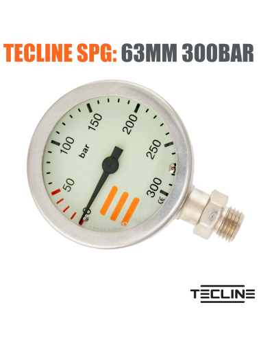 TecLine manometr 63MM 300BAR