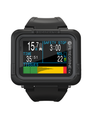 Shearwater Peregrine TX – Tauchcomputer mit Luftintegration und Digitalem Kompass
