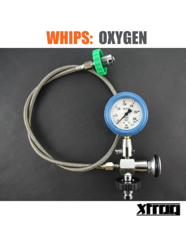 Oxygen whip steel