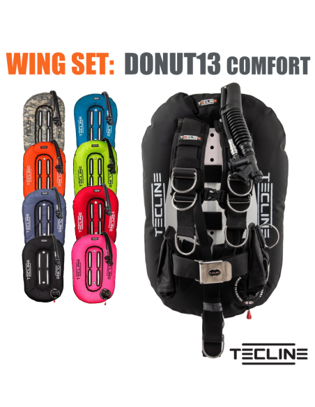 TecLine Donut 13 COMFORT set for single cylinder