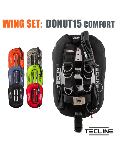 TecLine Donut 15 COMFORT set for single cylinder