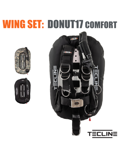 TecLine Donut 17 COMFORT set for single cylinder