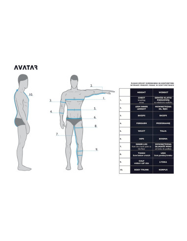 Avatar 101 men - drysuit