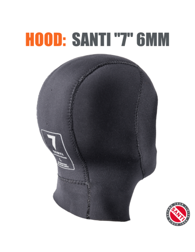 Santi hood "7" 6mm - neoprene