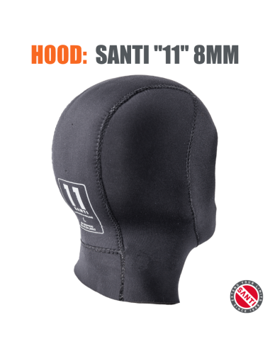 Santi Capucha "11" 8mm - neopreno