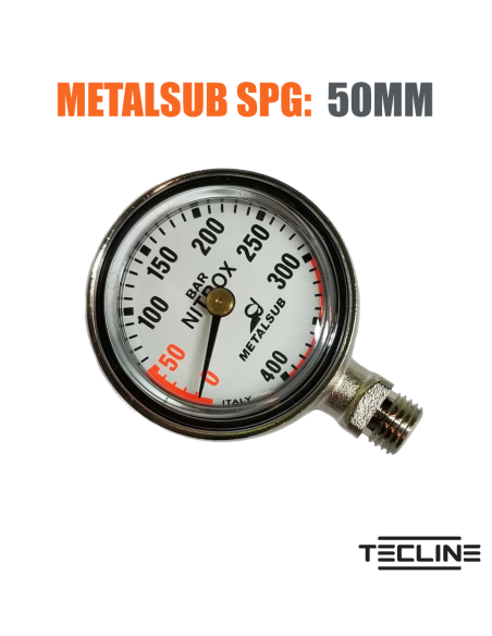 MetalSub Manometr 50MM 300BAR