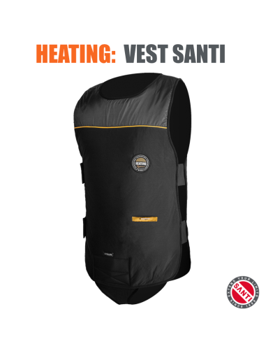 Gilet chauffant SANTI Flex 2.0 - Confort dans les eaux froides