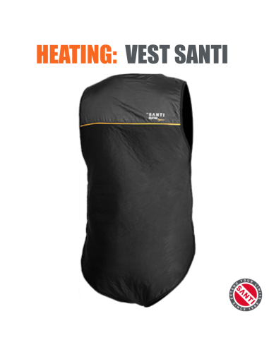 Gilet chauffant SANTI Flex 2.0 - Confort dans les eaux froides