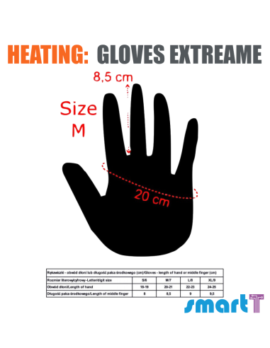 Guantes Calefaccionados Extreme para Trajes Secos - Calidez y Flexibilidad en Condiciones Extremas
