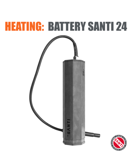 Batterie SANTI 24Ah – Solution d’alimentation pour systèmes de chauffage sous-marin