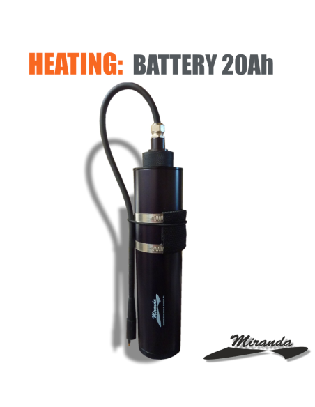 MIRANDA 20Ah Heating Battery - Efficient Power for Divers