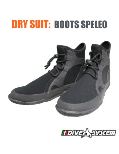 Bottes en Néoprène DiveSystem Speleo pour Costumes Secs