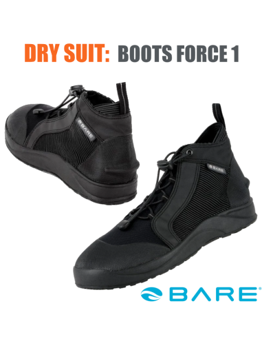 BARE Force 1 – Tauchschuhe Ideal für Kaltes Wasser